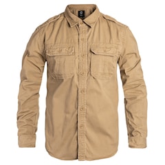 Brandit - Vintage Langarmhemd - Camel
