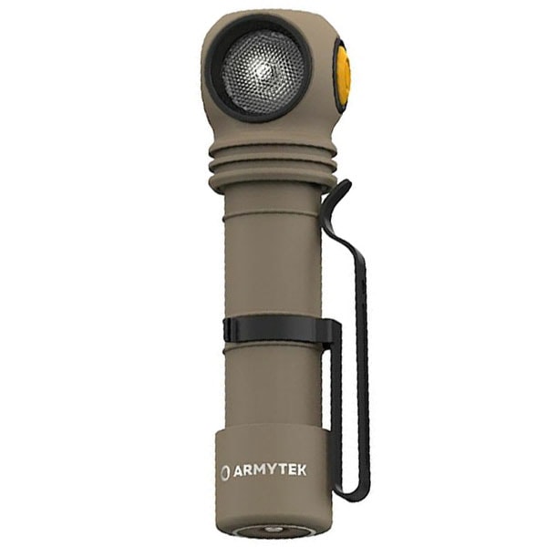 Armytek - Wizard C2 Pro Max Magnet USB White Sand - Stirn- und Winkeltaschenlampe - 4000 Lumen