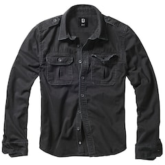 Brandit - Vintage - Langarm-Hemd - Black
