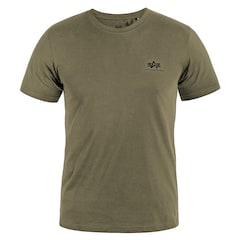 Alpha Industries Basic Small Logo - Olive