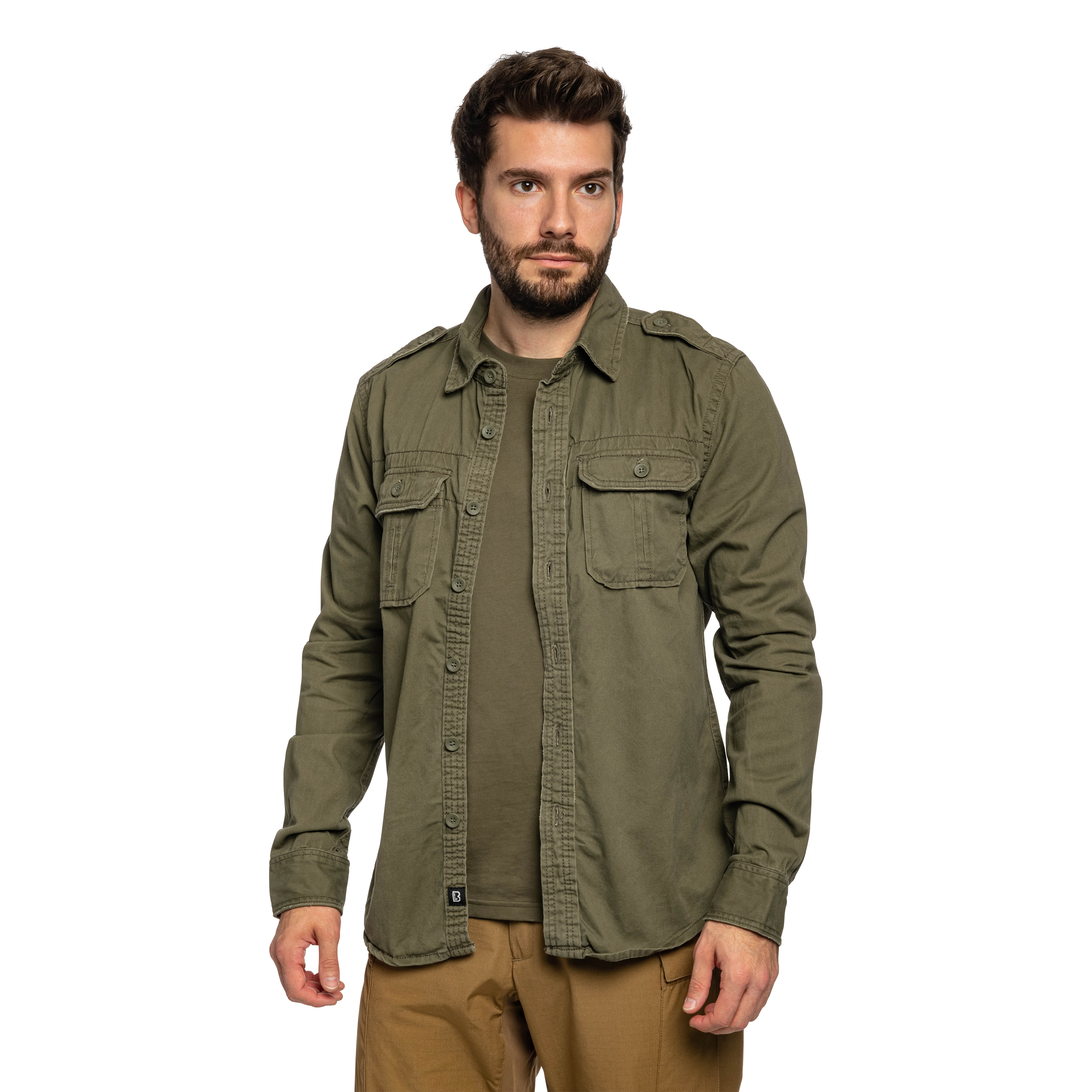 Brandit - Vintage Hemd - Olive