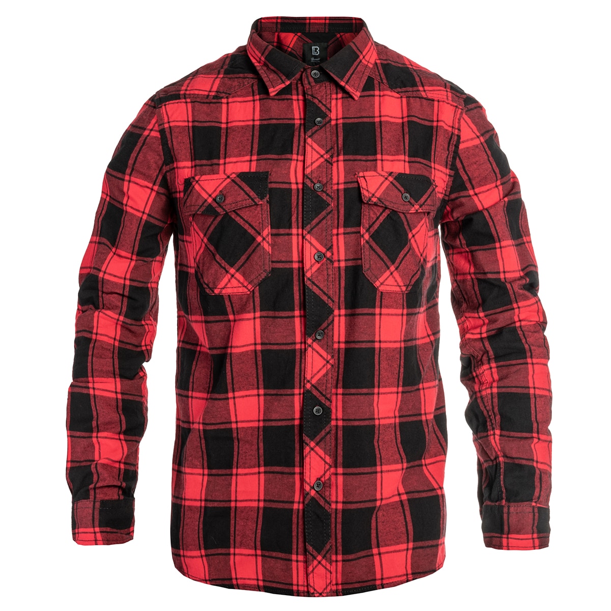 Brandit - Check Shirt - Hemd - Red/Black