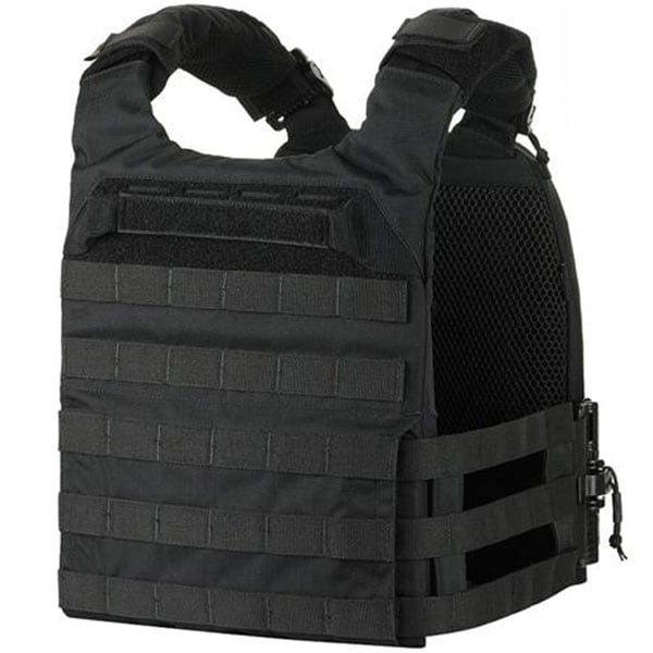 M-Tac - Cuirass Fast QRS - Plate Carrier Taktische Weste für Medium Platten - Black