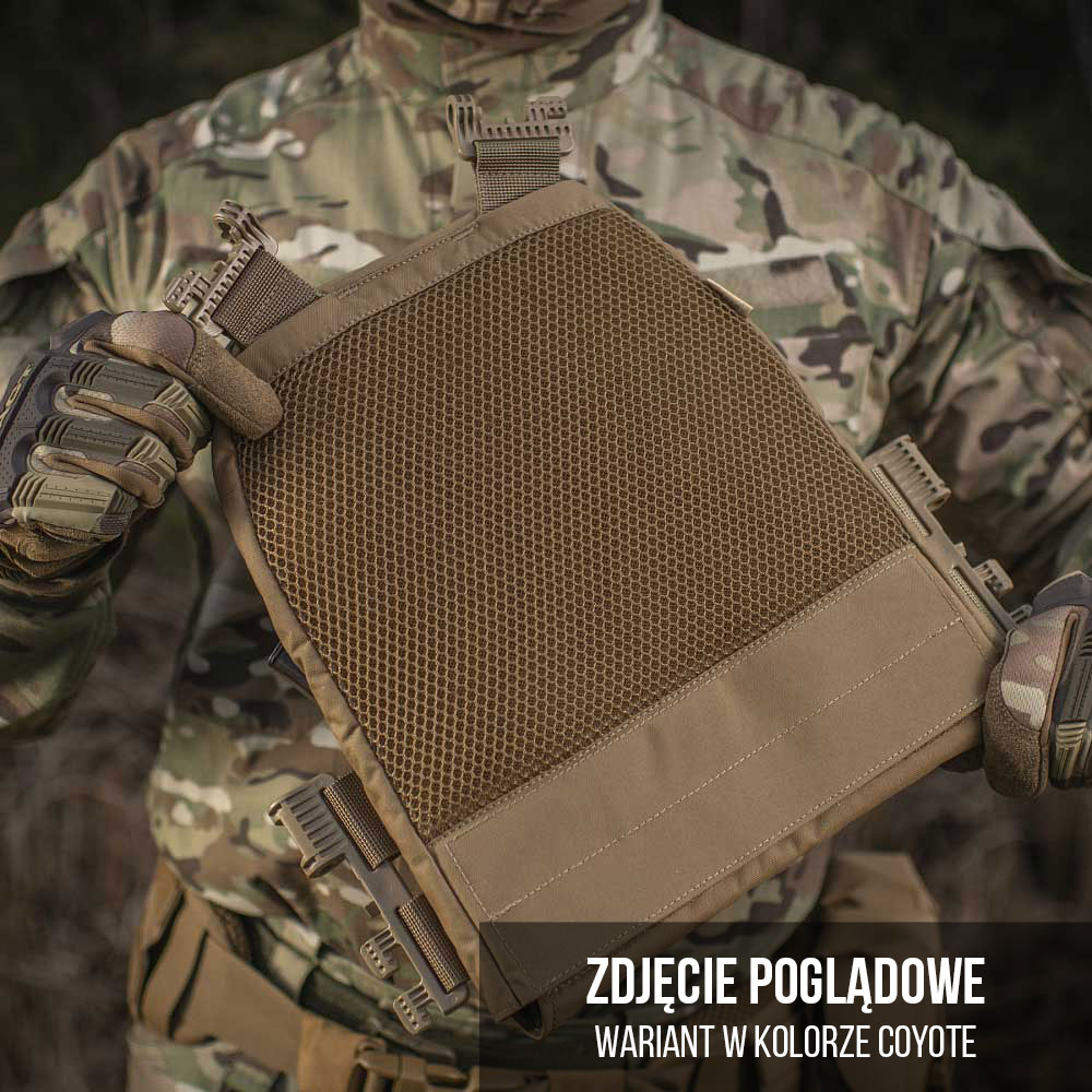 M-Tac - Cuirass Fast QRS - Plate Carrier Taktische Weste für Medium Platten - MultiCam