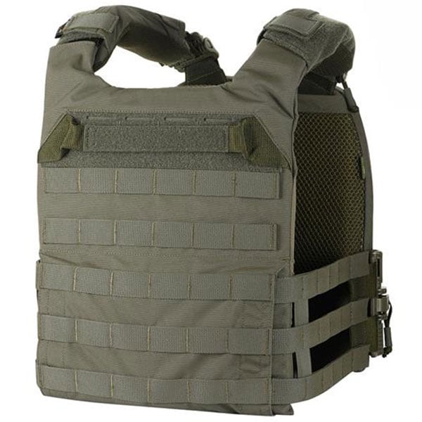 M-Tac - Cuirass Fast QRS - Plate Carrier Taktische Weste für Medium Platten - Ranger Green