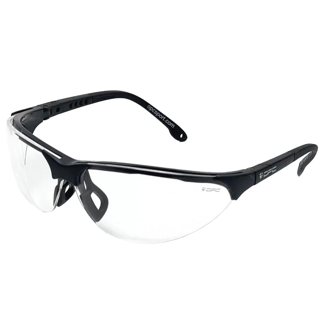 OPC - Tactical Hawk - Taktische Schutzbrille - Matt Black/Clear