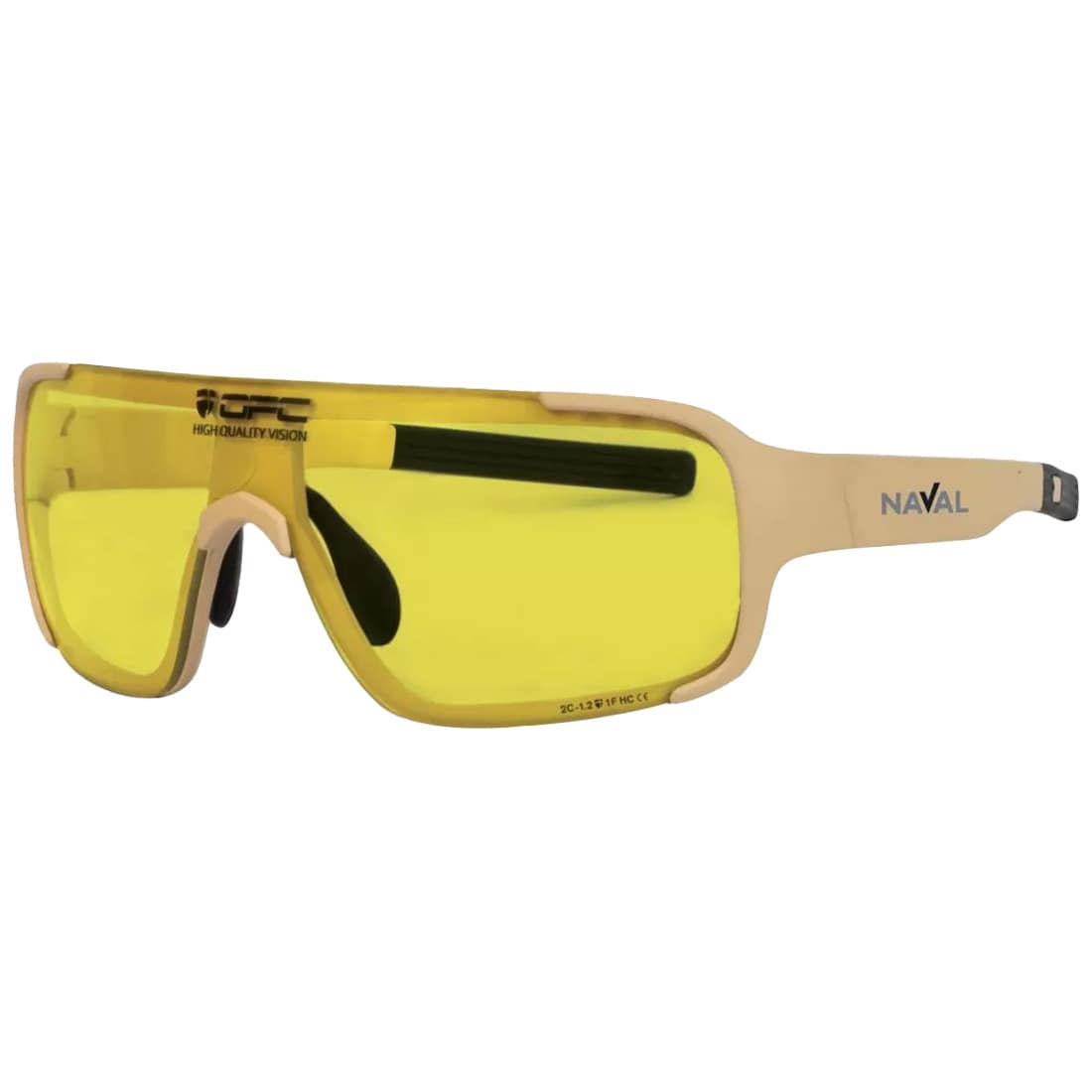 OPC - Tactical Jet Naval I Taktische Brille - Matt Khaki/Yellow