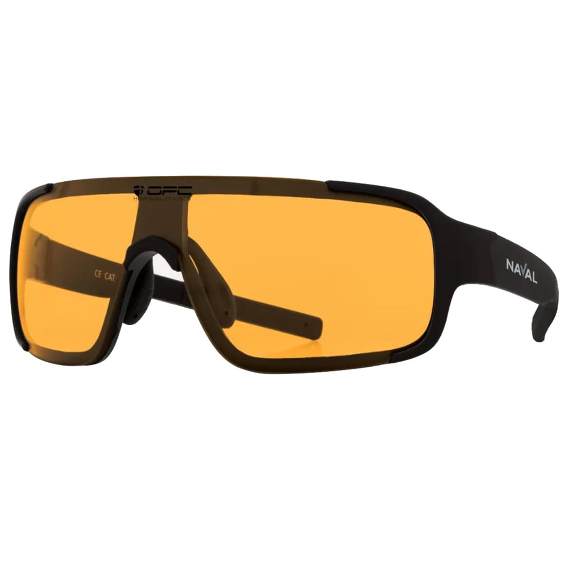 OPC - Outdoor Jet I Naval - Polarisierte Sonnenbrille - Black Yellow