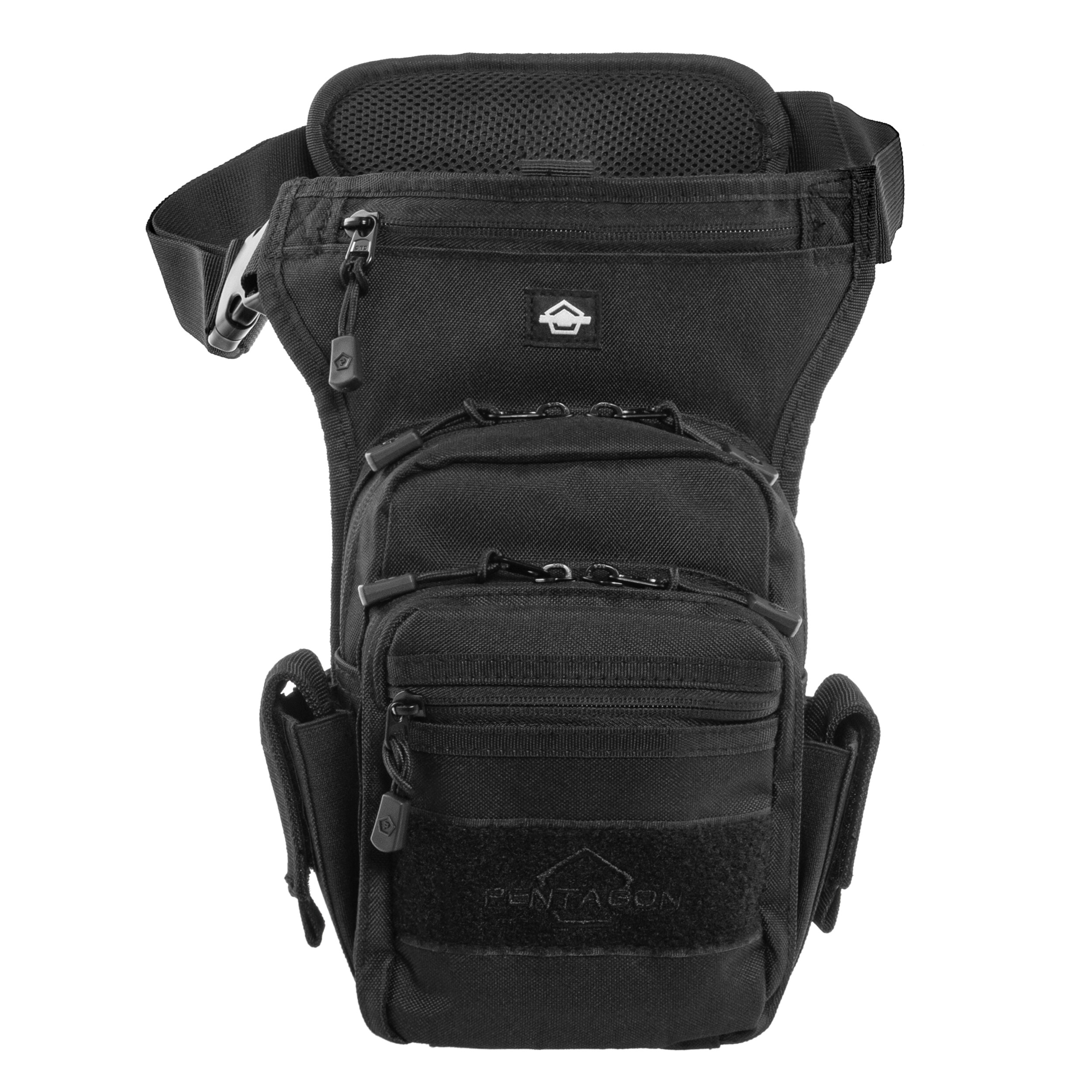 Pentagon - Max-S 2.0 Gun Thigh Pouch 3,7 l - Hüfttasche - Black