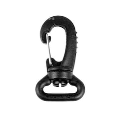 Wisport - Karabinerschnalle 20 mm 5 Stück - Schwarz