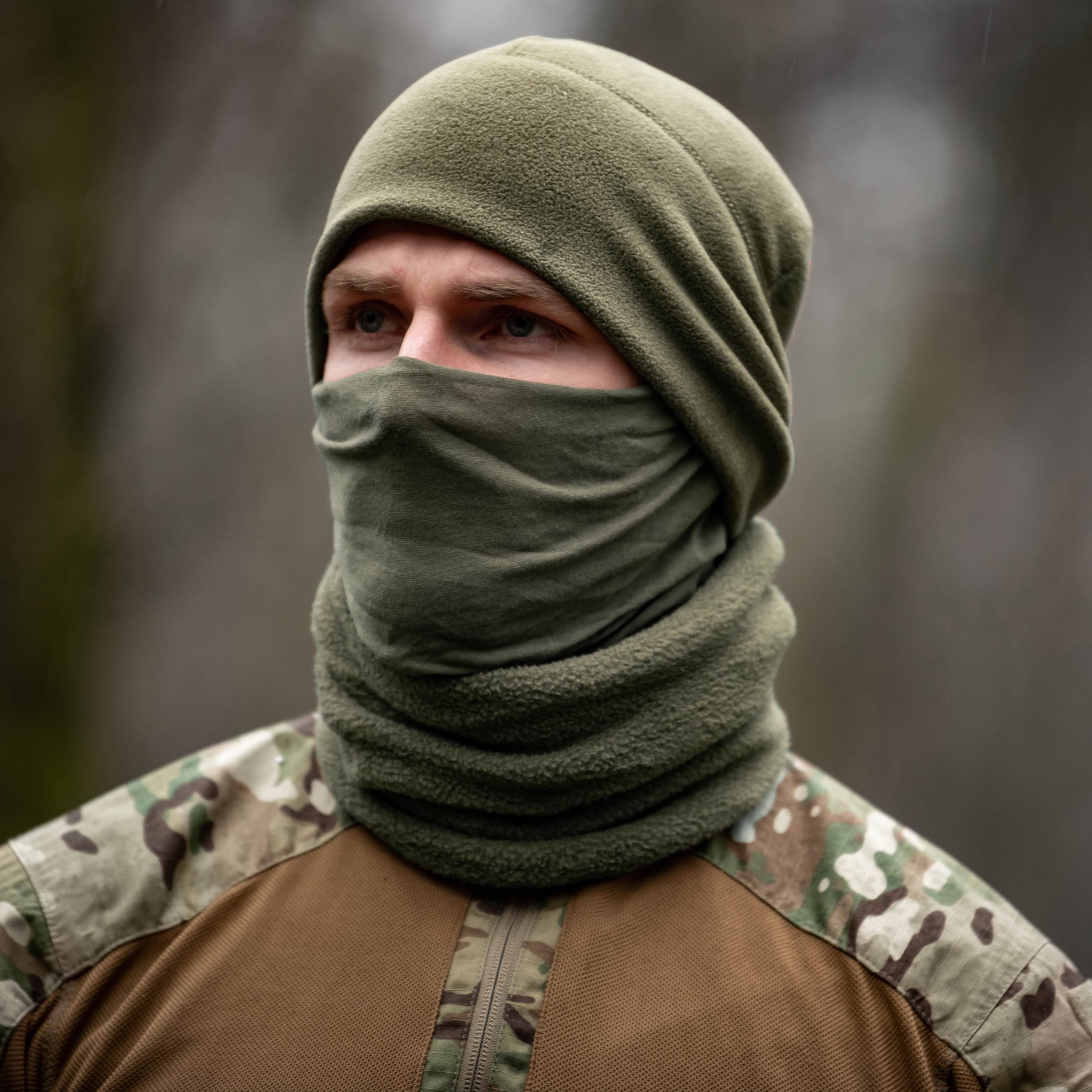 Pentagon - Winter Neck Schlauchschal - Olive