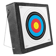 Schaumstoffmatte für Bogenschießen 60x60x15 cm mit Rahmen