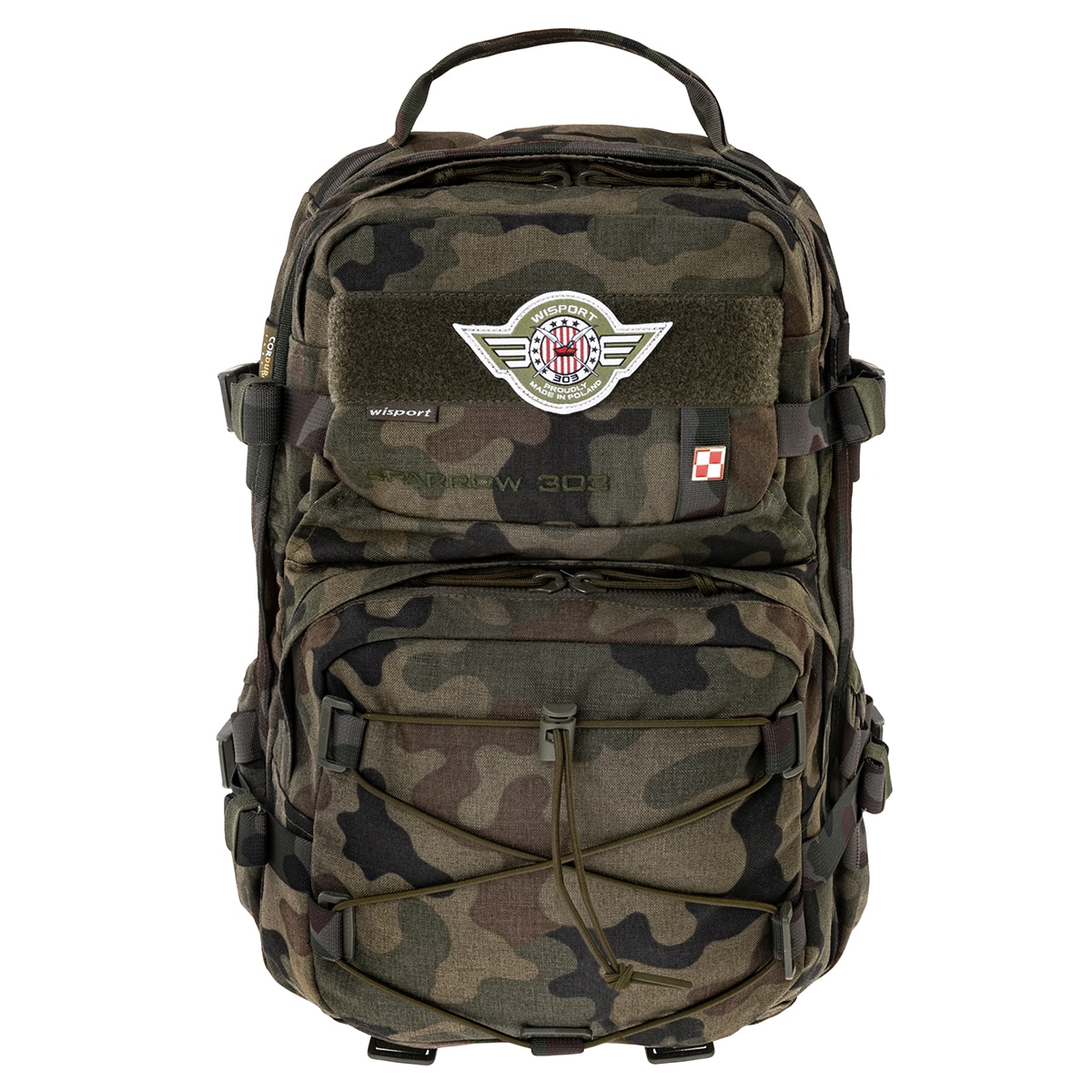 Wisport - Sparrow 303 30 l - Rucksack - wz.93 Pantera PL Woodland