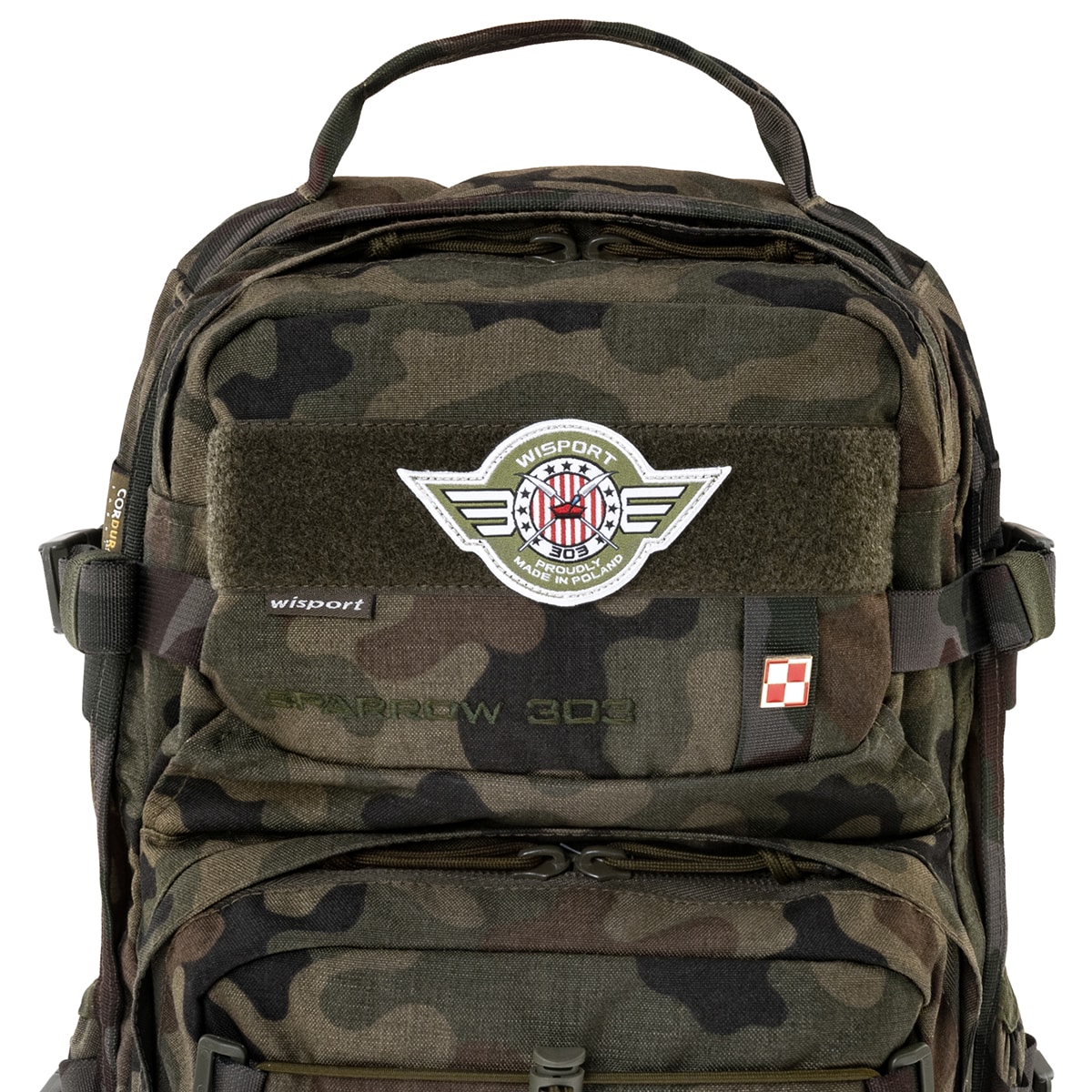 Wisport - Sparrow 303 30 l - Rucksack - wz.93 Pantera PL Woodland