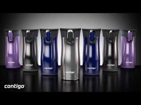 Contigo - West Loop 2.0 - Thermobecher 0,47 l - himbeerrot