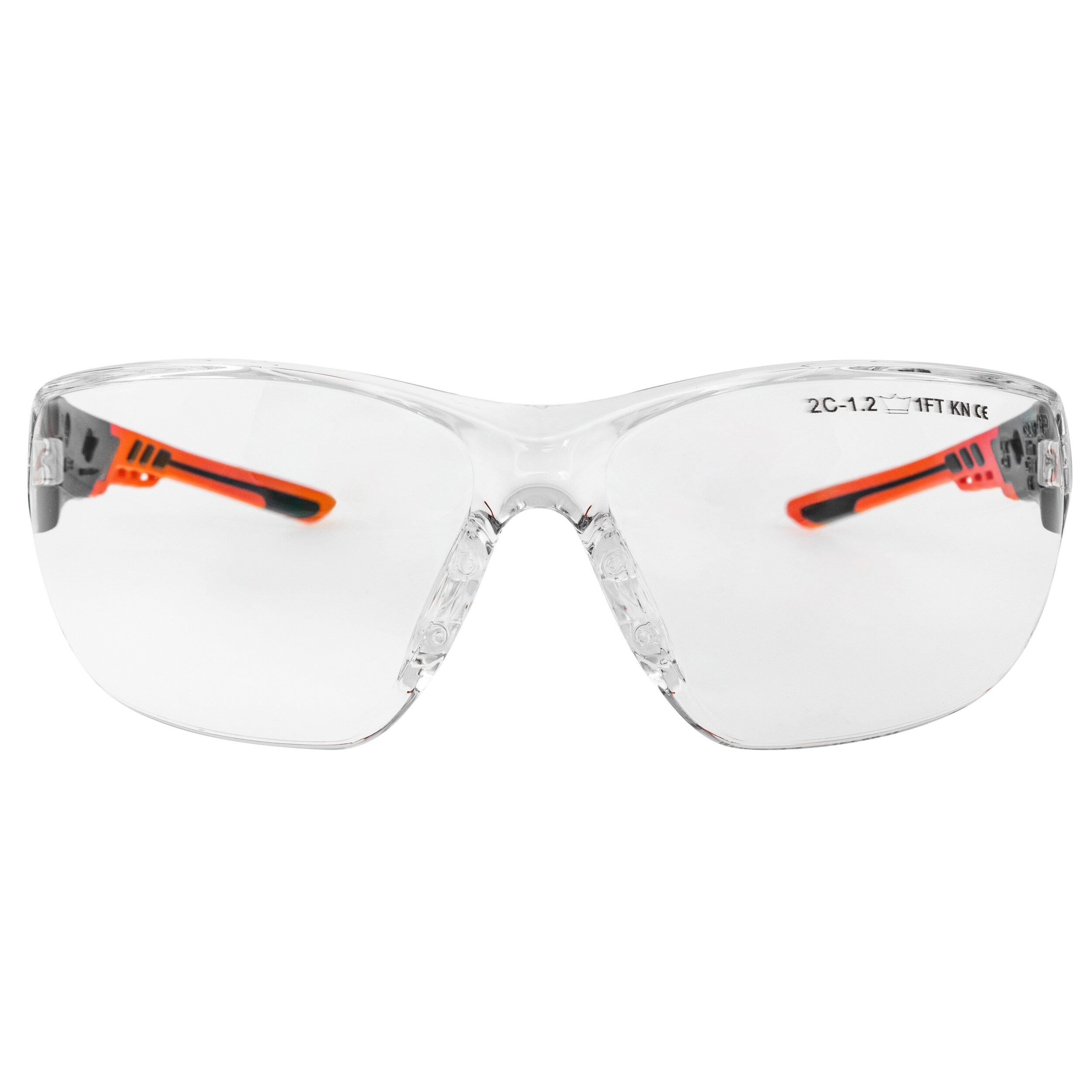 Bolle - NESS+ Clear - Taktische Brille - Schwarz/Orange