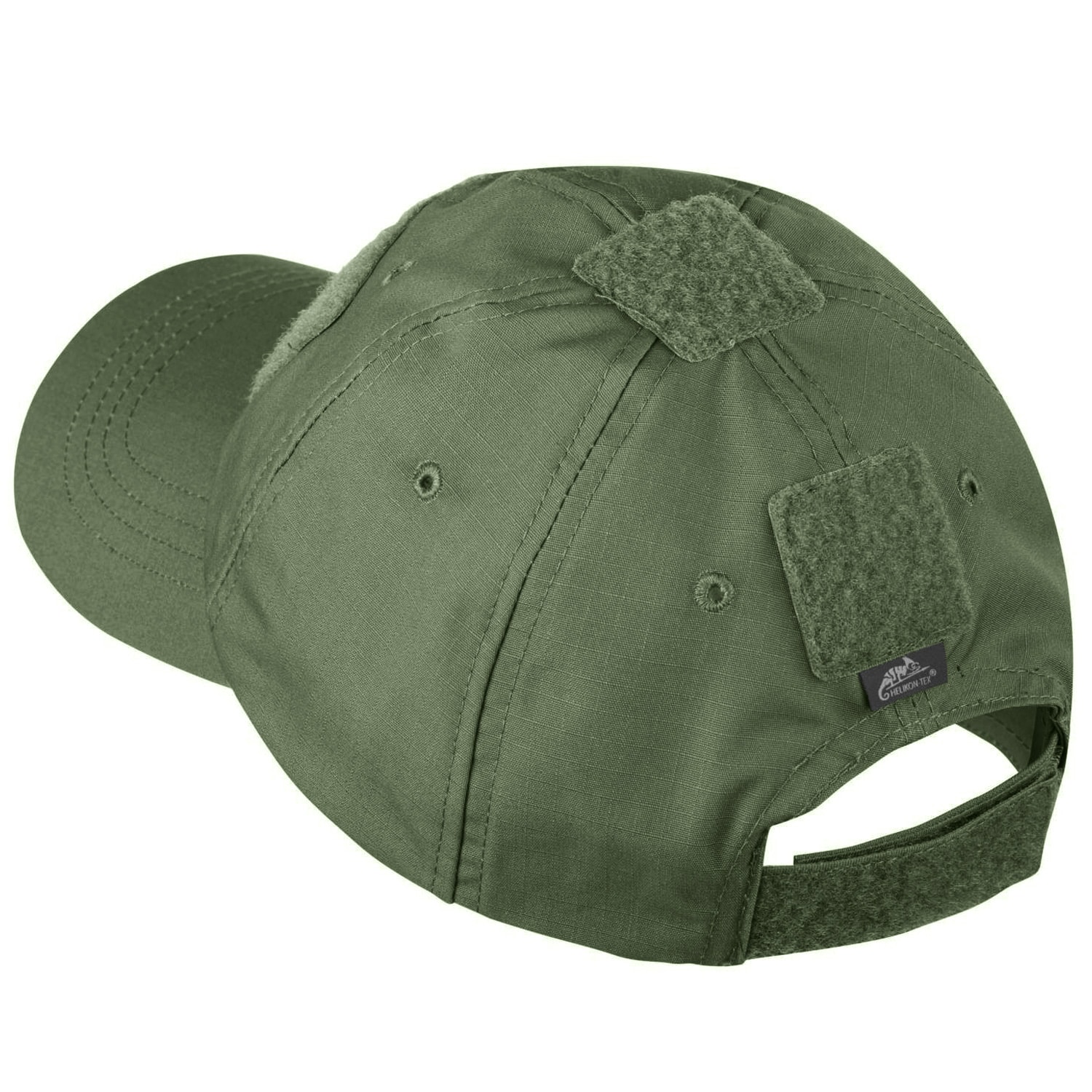 Helikon - PolyCotton Ripstop - Basecap mit Klettflächen - Olive Green