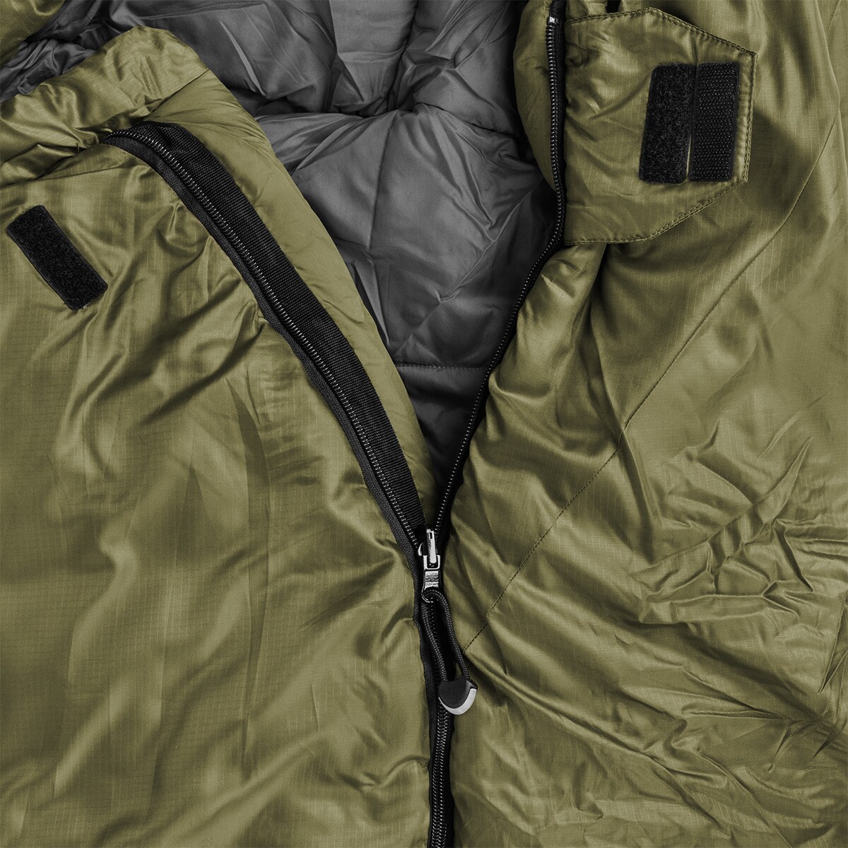 Fjord Nansen - Kjolen XL 1400 g - Schlafsack - Olive Drab - Links