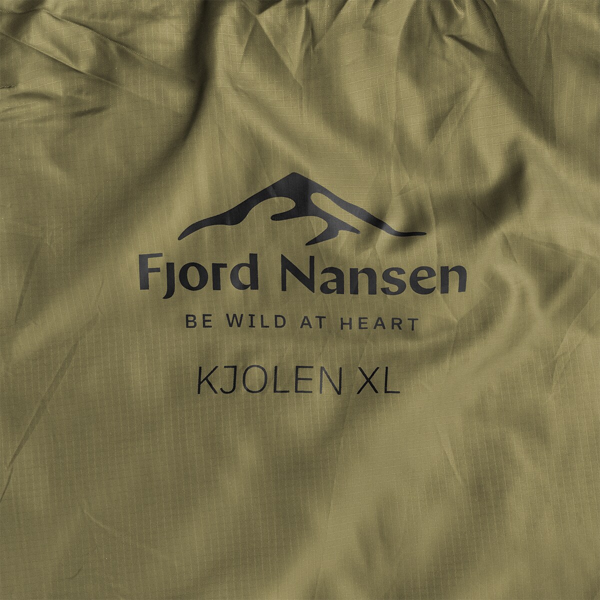 Fjord Nansen - Kjolen XL 1400 g - Schlafsack - Olive Drab - Links