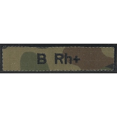Emblem - Blutgruppe B Rh+