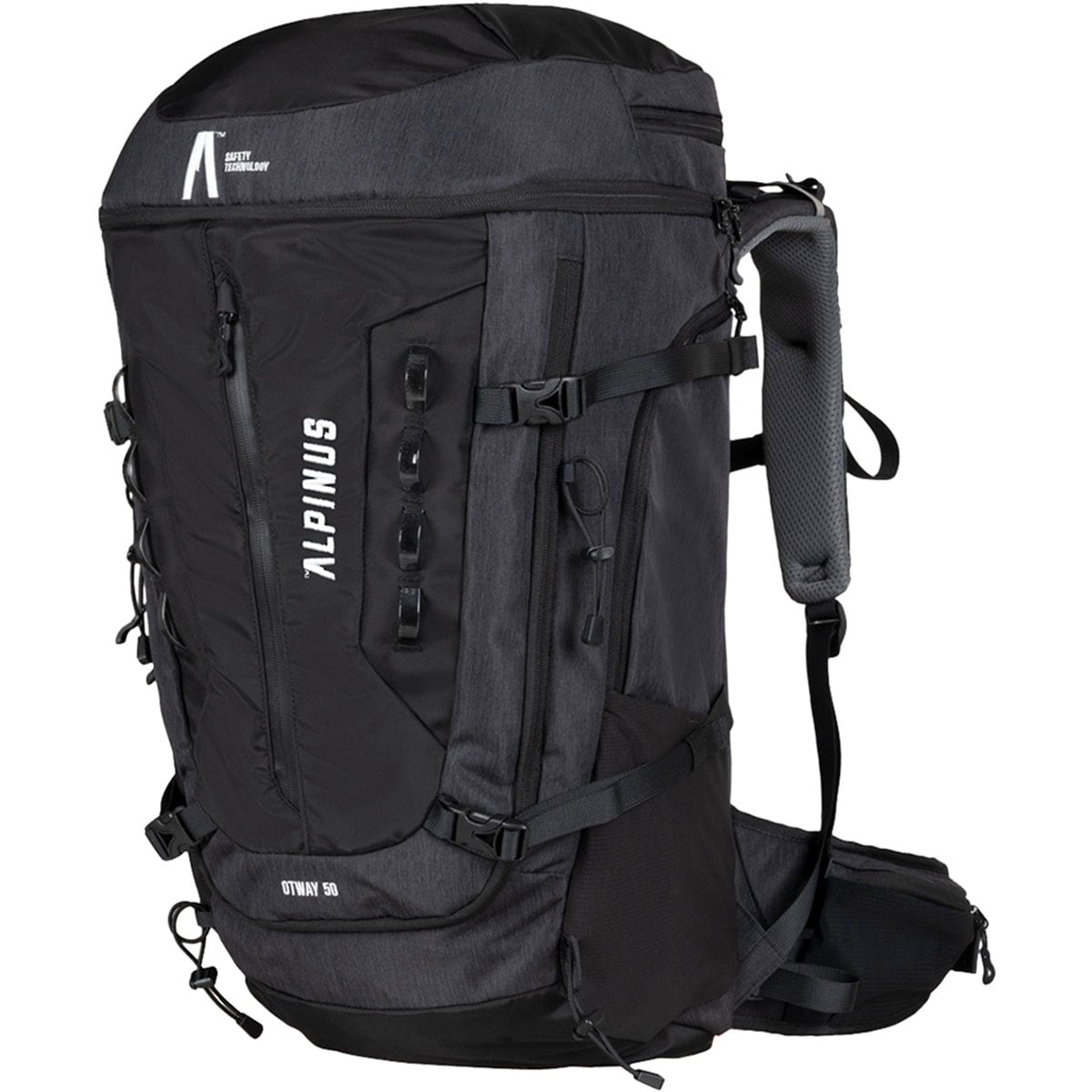 Alpinus - Otway 50 l - Rucksack - Schwarz