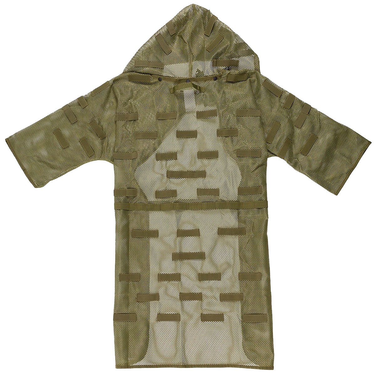 MFH - Mesh Coat - Tarnanzug mit Schlaufen - Olive 