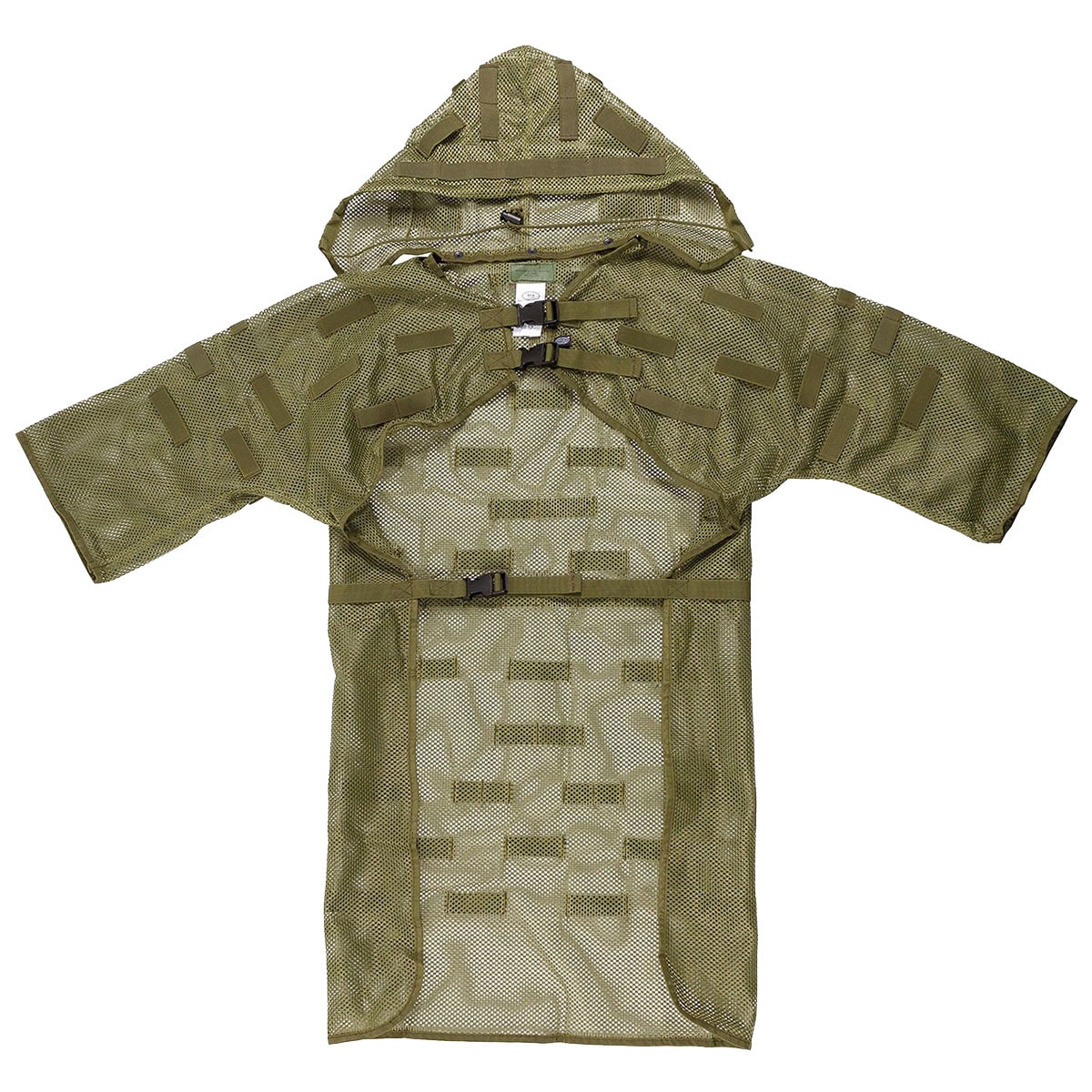 MFH - Mesh Coat - Tarnanzug mit Schlaufen - Olive 