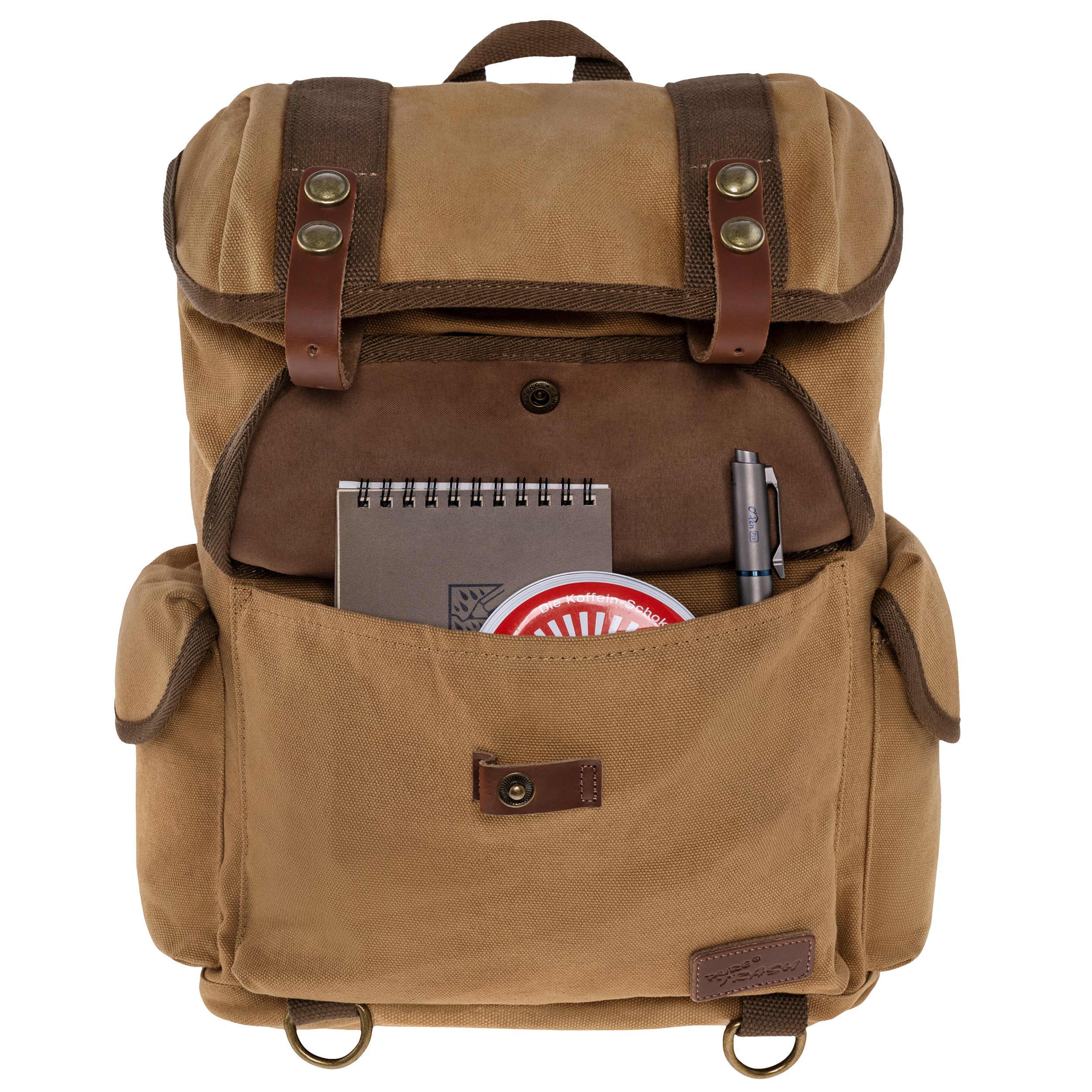 MFH - Pure Trash Canvas - Rucksack 25 l - Brown