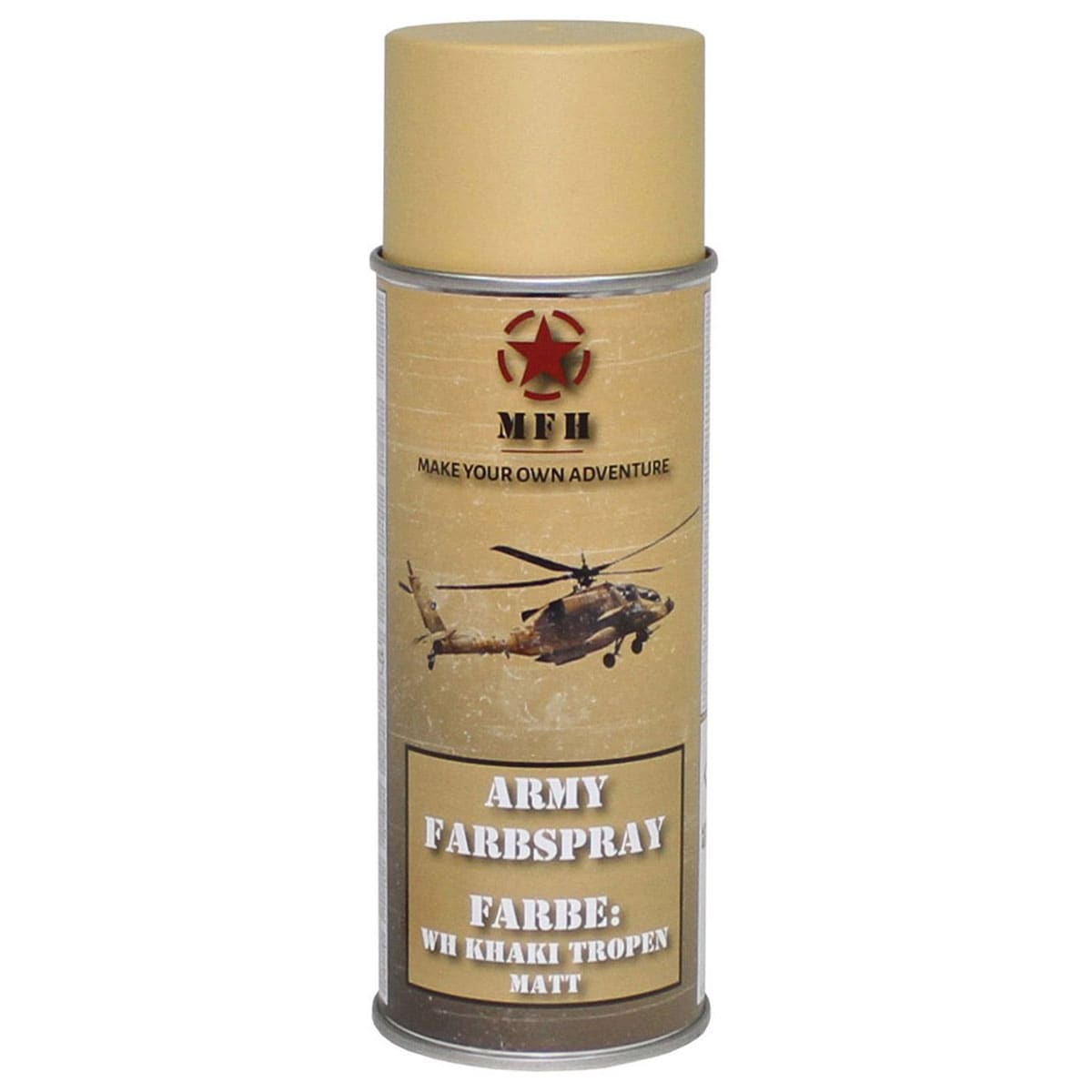 MFH - Militärfarbe Sprühdose 400 ml - WH Khaki Tropics (RAL1002)