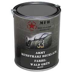 MFH - Militärfarbe in der Dose 1 l - Forest Green