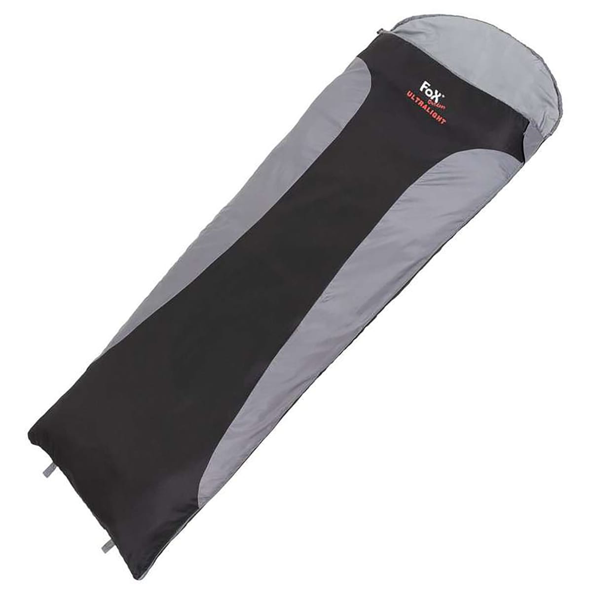 MFH - Fox Outdoor Ultralight - Schlafsack - Black/Grey