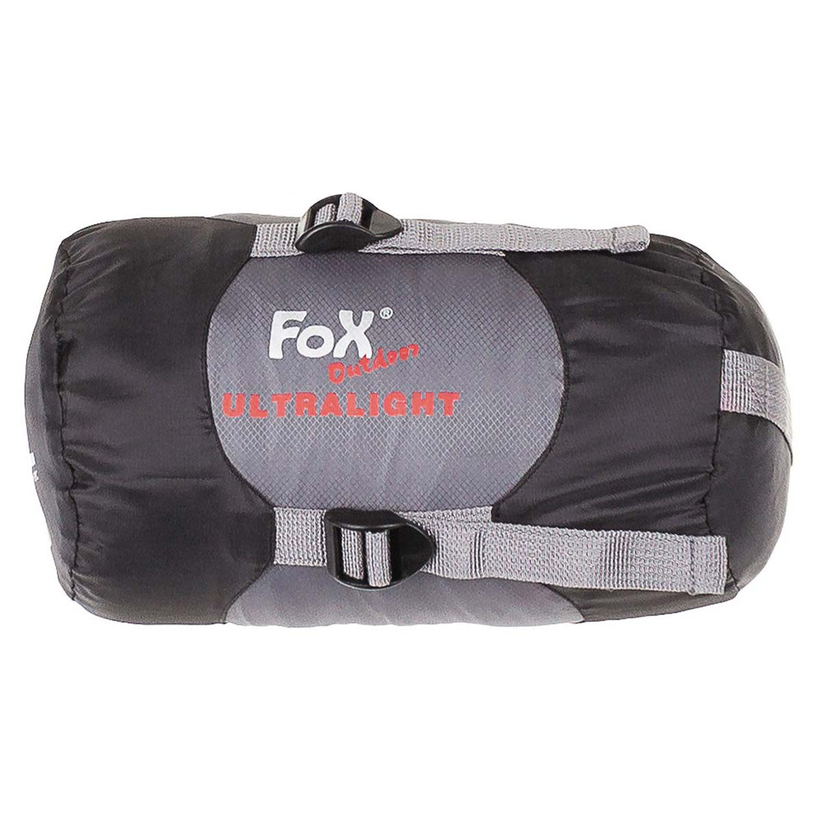 MFH - Fox Outdoor Ultralight - Schlafsack - Black/Grey