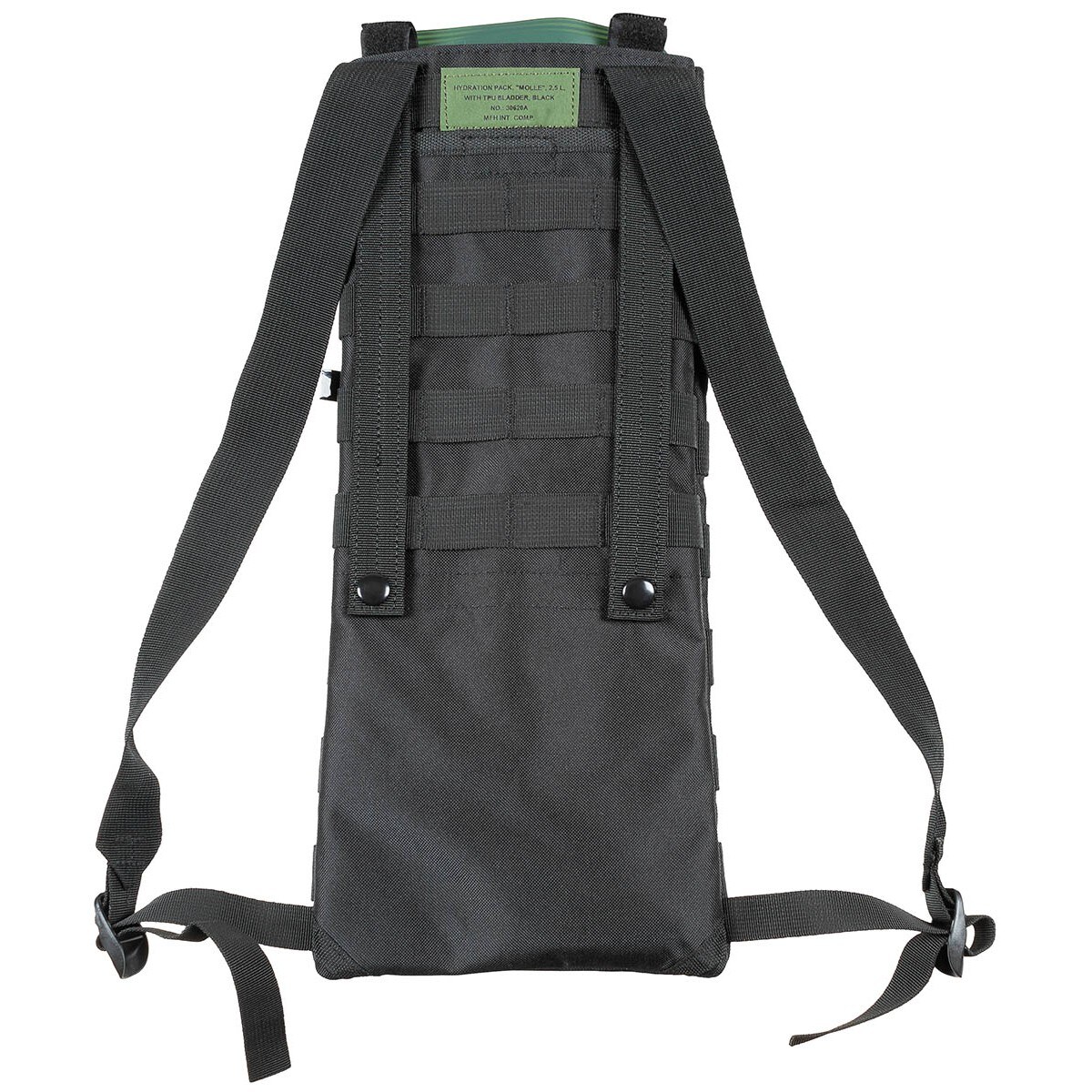 MFH - Molle Hydration Pack - Trinksystem/ Trinkrucksack 2,5L - Black