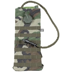 MFH - Molle Hydration Pack - Trinksystem/ Trinkrucksack 2,5L - Woodland