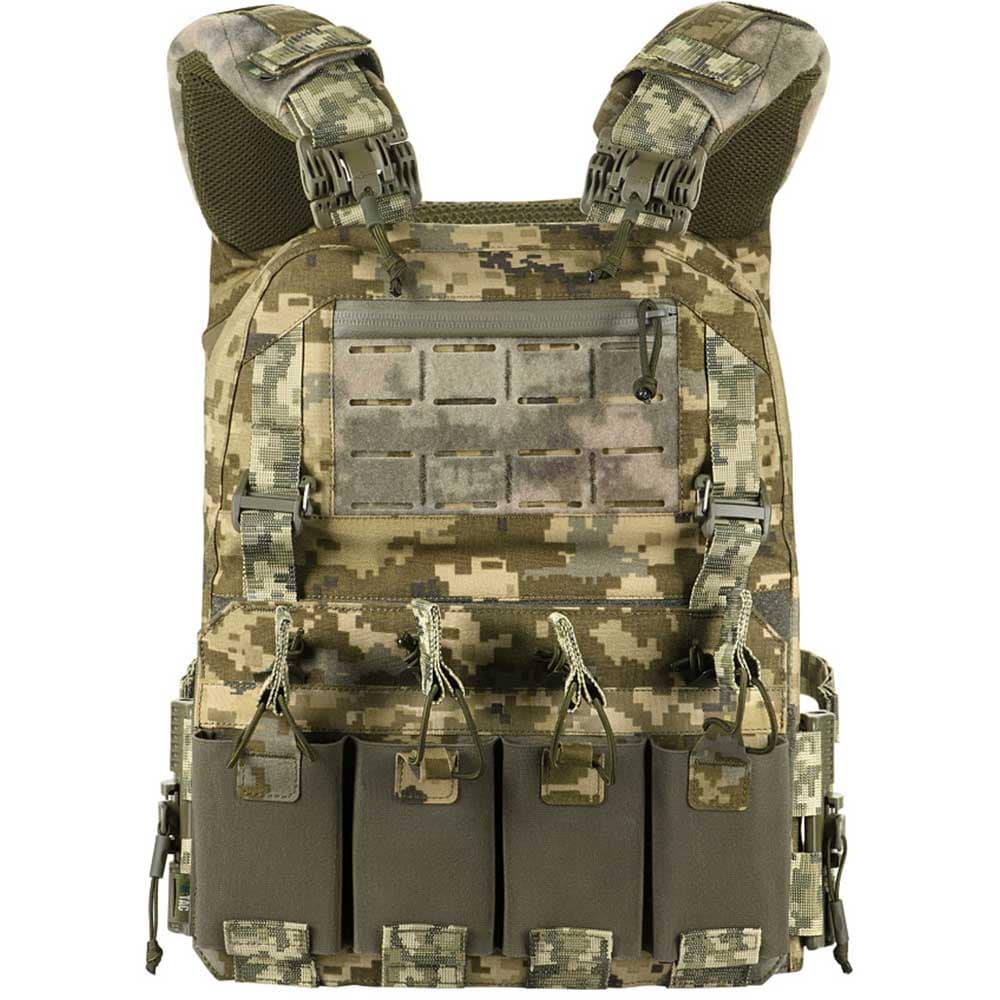 M-Tac - Cuirass Fast QRS - Taktische Weste Typ Plate Carrier - MM14 - für Platten Größe L/XL