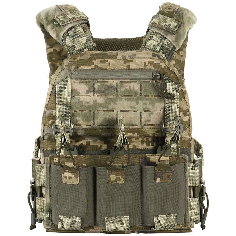 M-Tac - Cuirass QRS - Taktische Weste Typ Plate Carrier - MM14 - für Platten Größe S/M