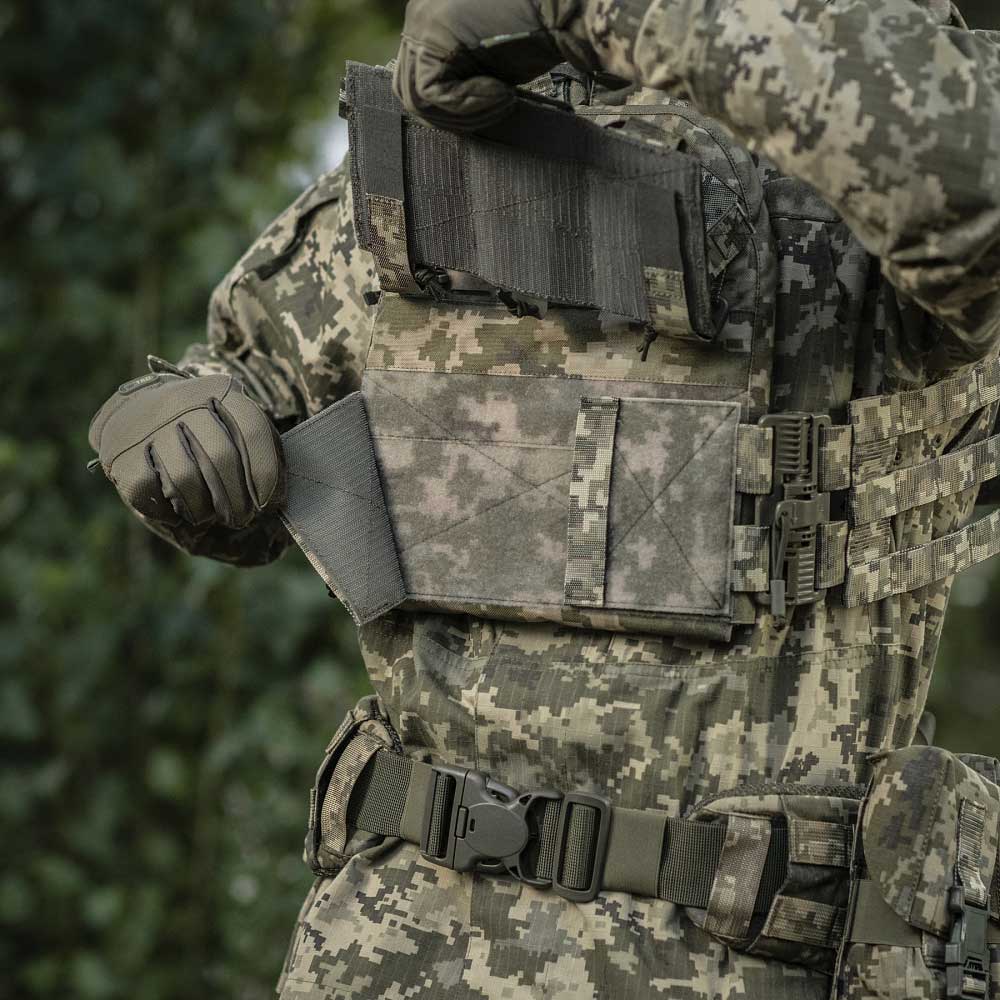 M-Tac - Cuirass QRS - Taktische Weste Typ Plate Carrier - MM14 - für Platten Größe S/M