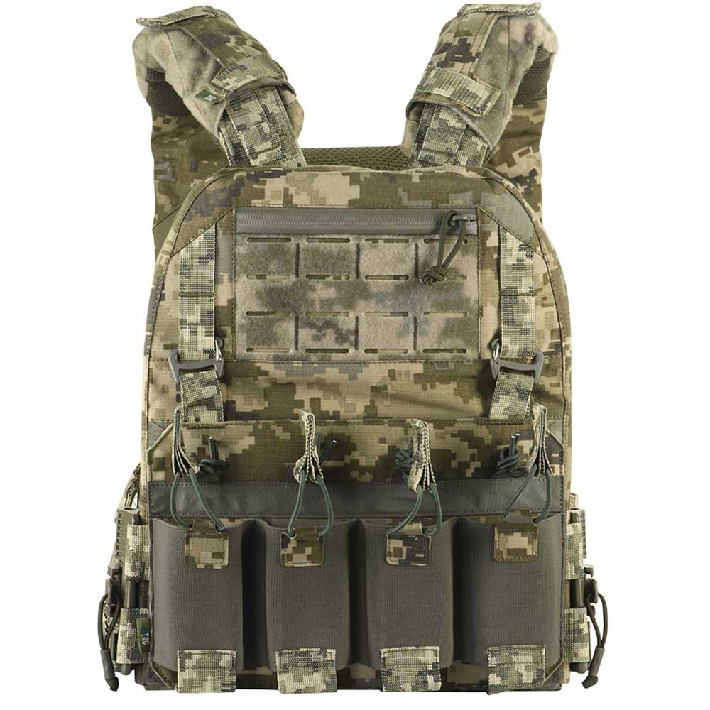 M-Tac - Cuirass QRS - Taktische Weste Typ Plate Carrier - MM14 - für Platten Größe L/XL