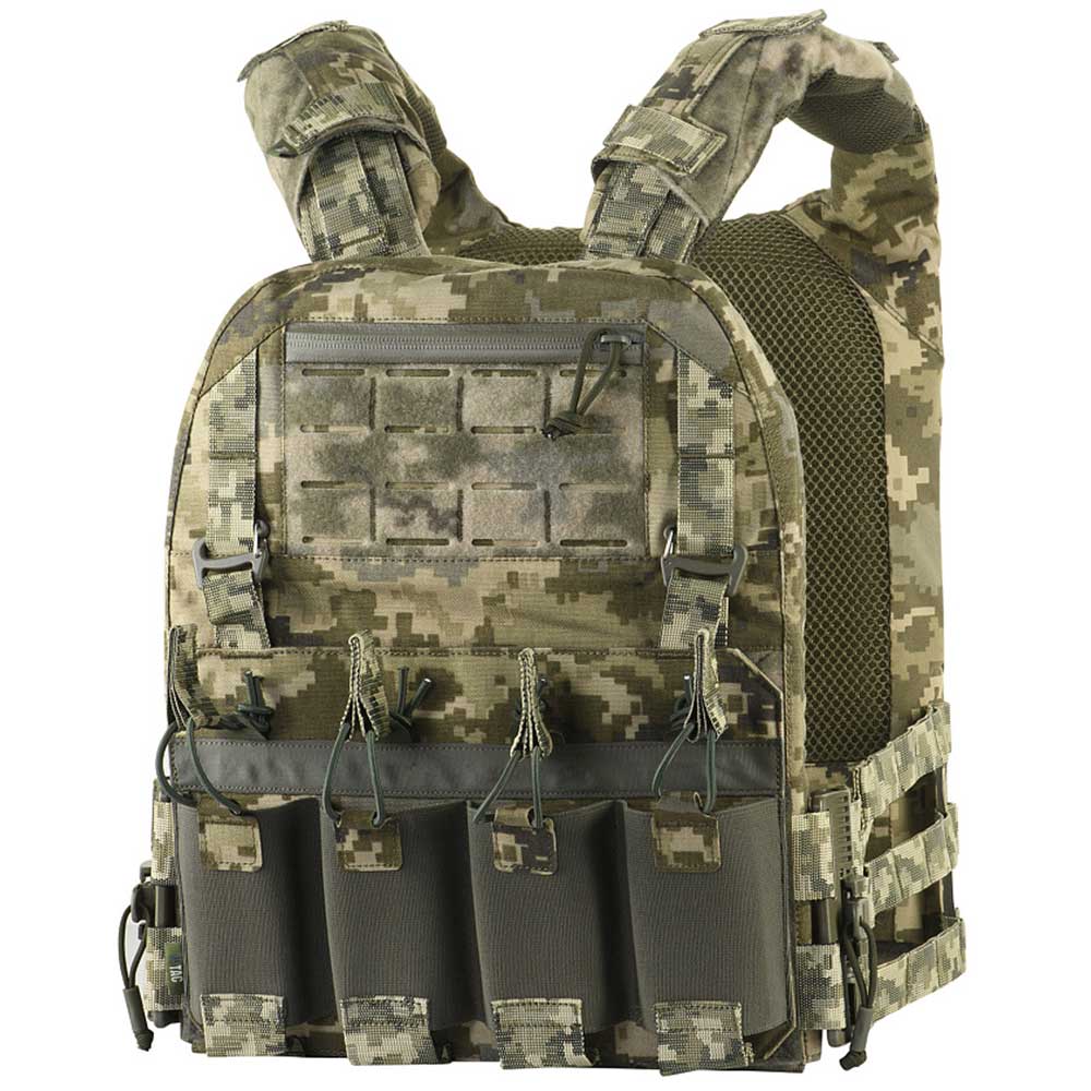 M-Tac - Cuirass QRS - Taktische Weste Typ Plate Carrier - MM14 - für Platten Größe L/XL