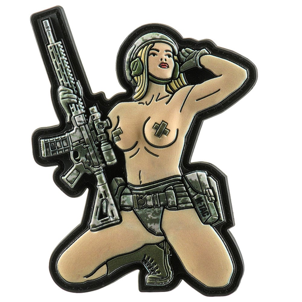 M-Tac - Tactical Girl - PVC Aufnäher - MM14