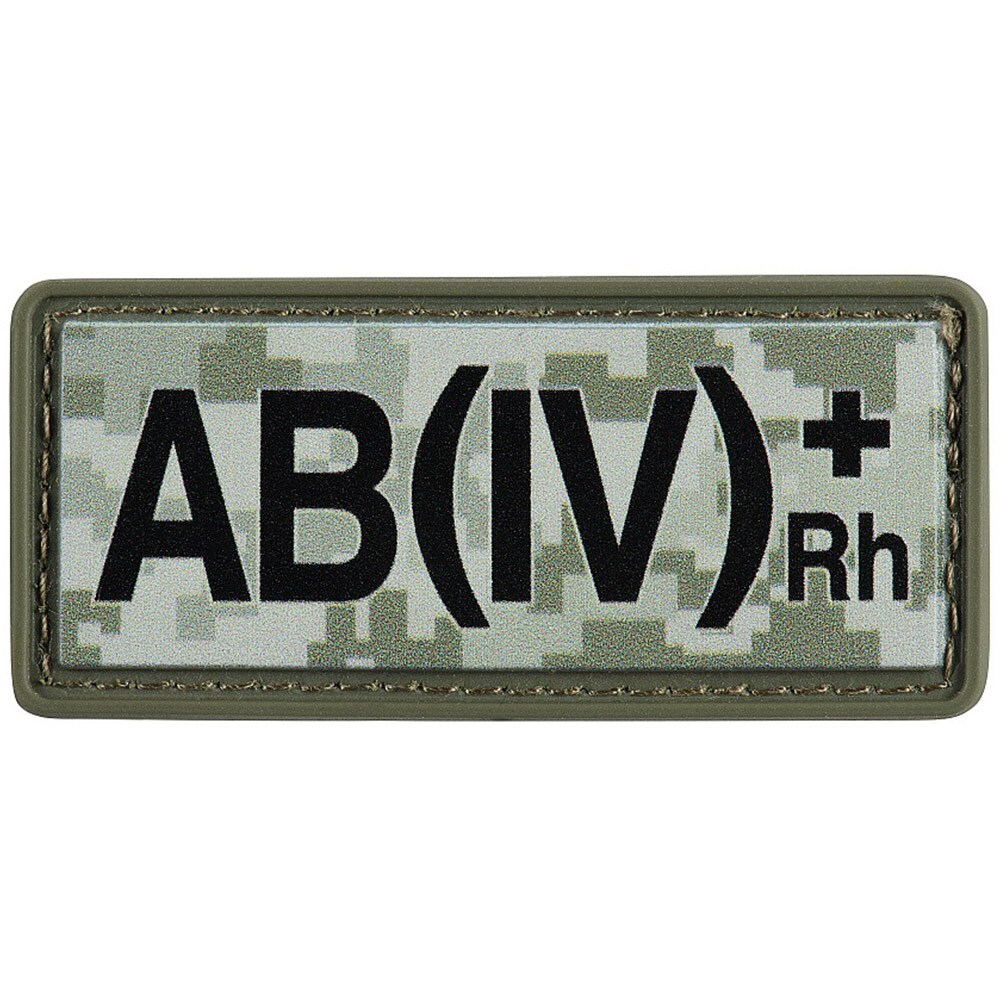 M-Tac - Blutgruppe AB (IV) Rh+ - PVC Aufnäher - MM14