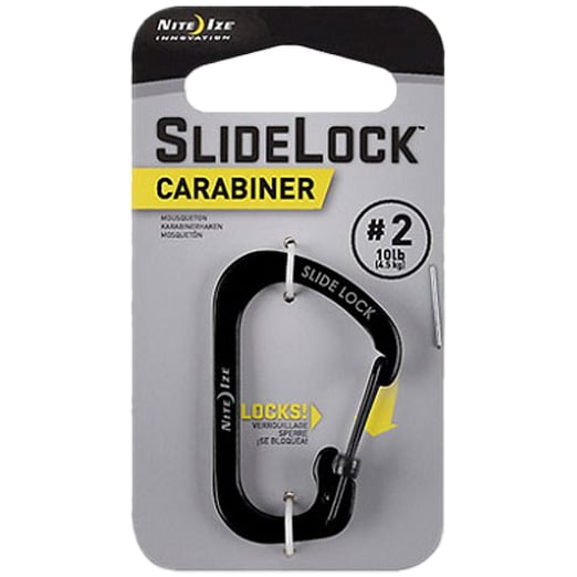 Nite Ize - SlideLock 2 - Karabinehaken - Black