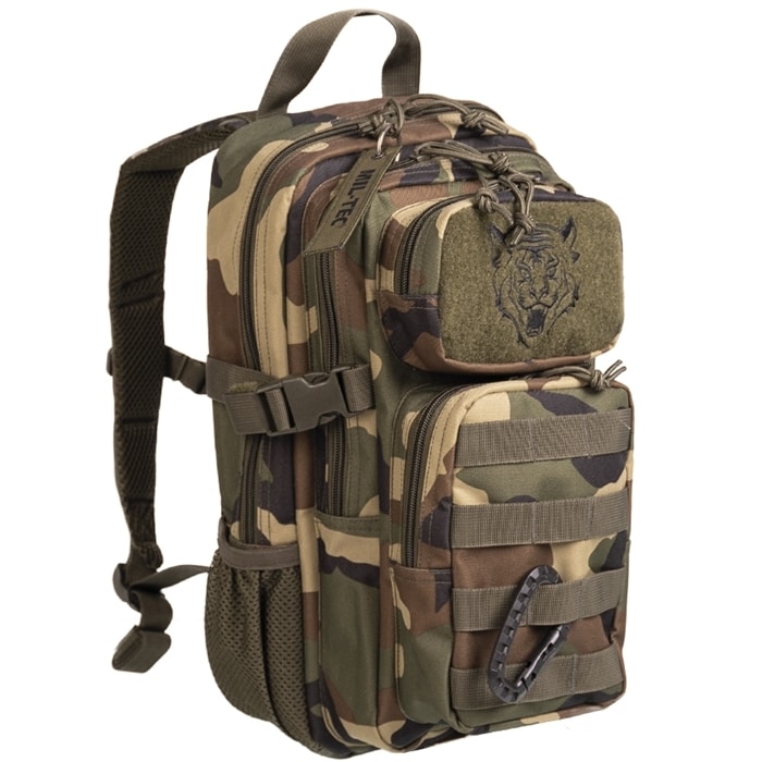 Mil-Tec - Assault - Kinderrucksack 14 l - Woodland