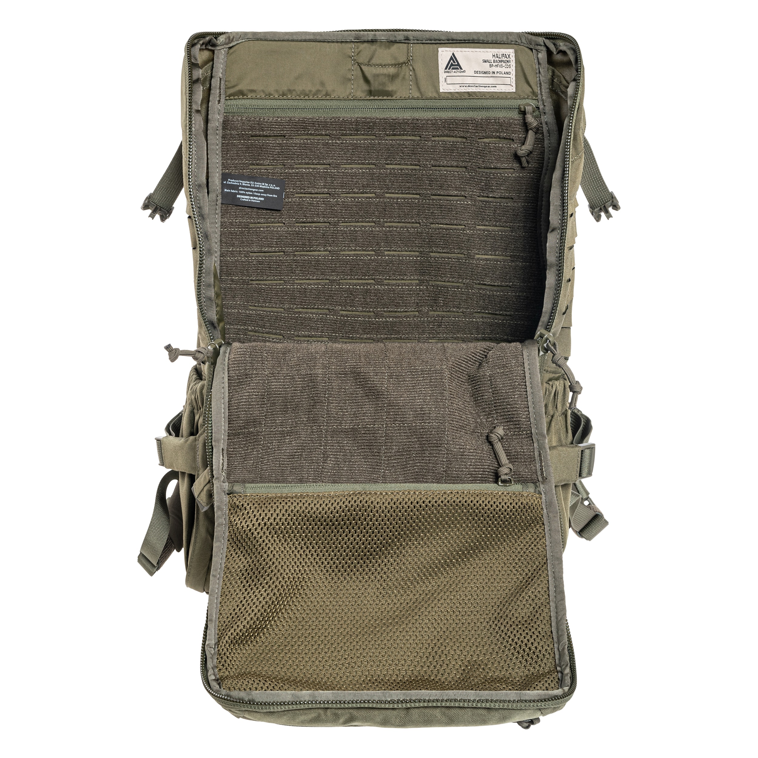 Direct Action - Halifax Small Backpack - Rucksack 18 l - Ranger Green