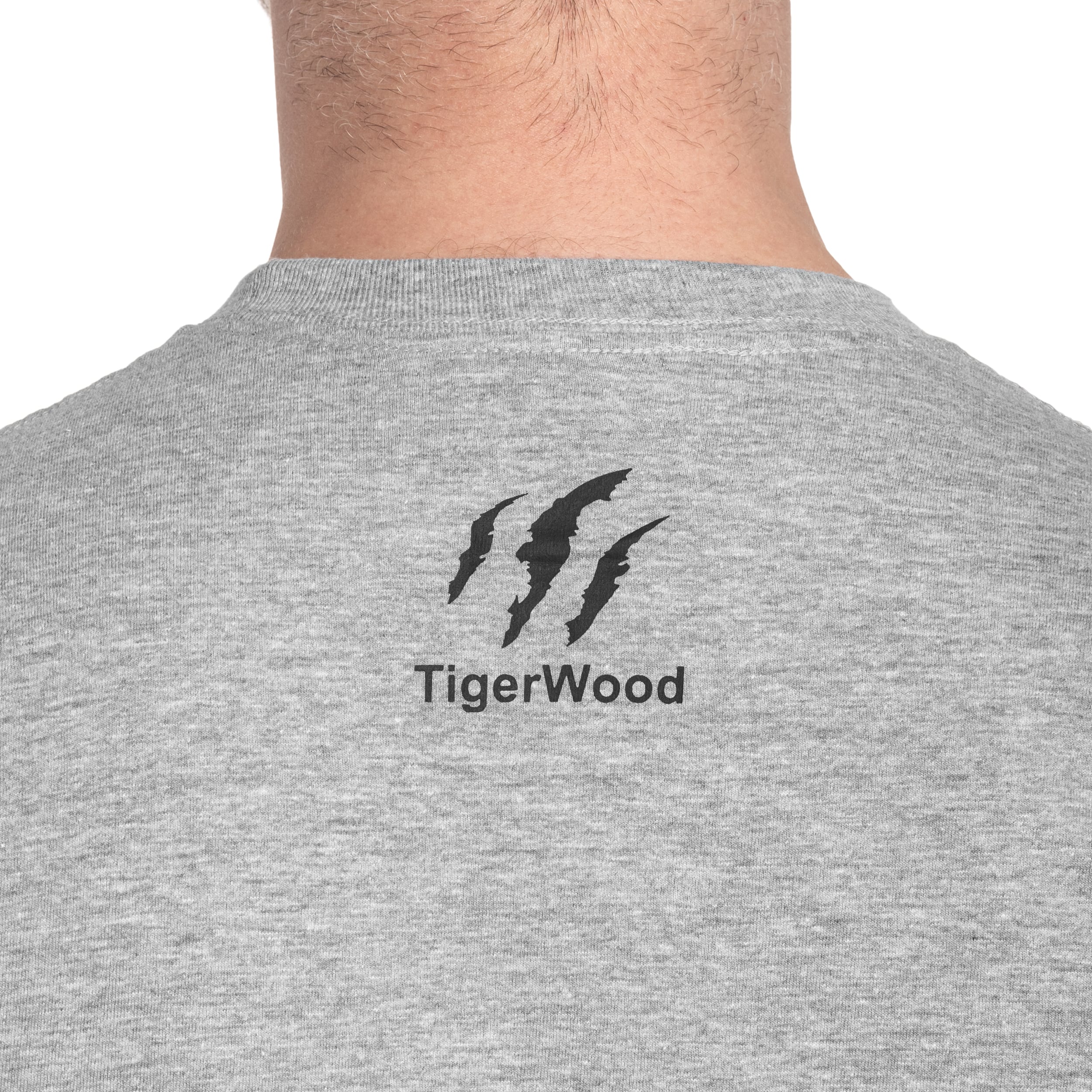 TigerWood - Punisher Military T-Shirt - Grey