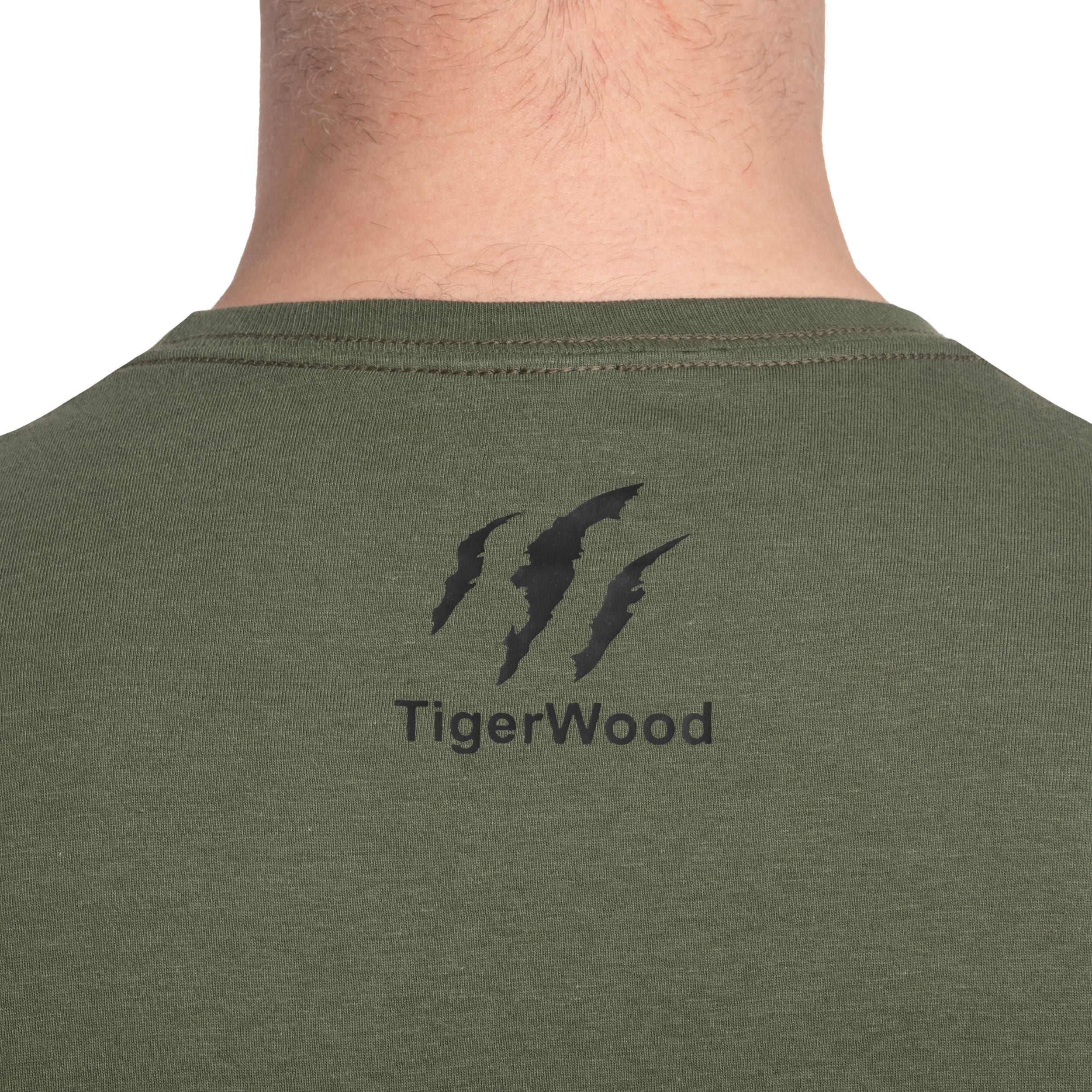 TigerWood - Punisher Military T-Shirt - Olive