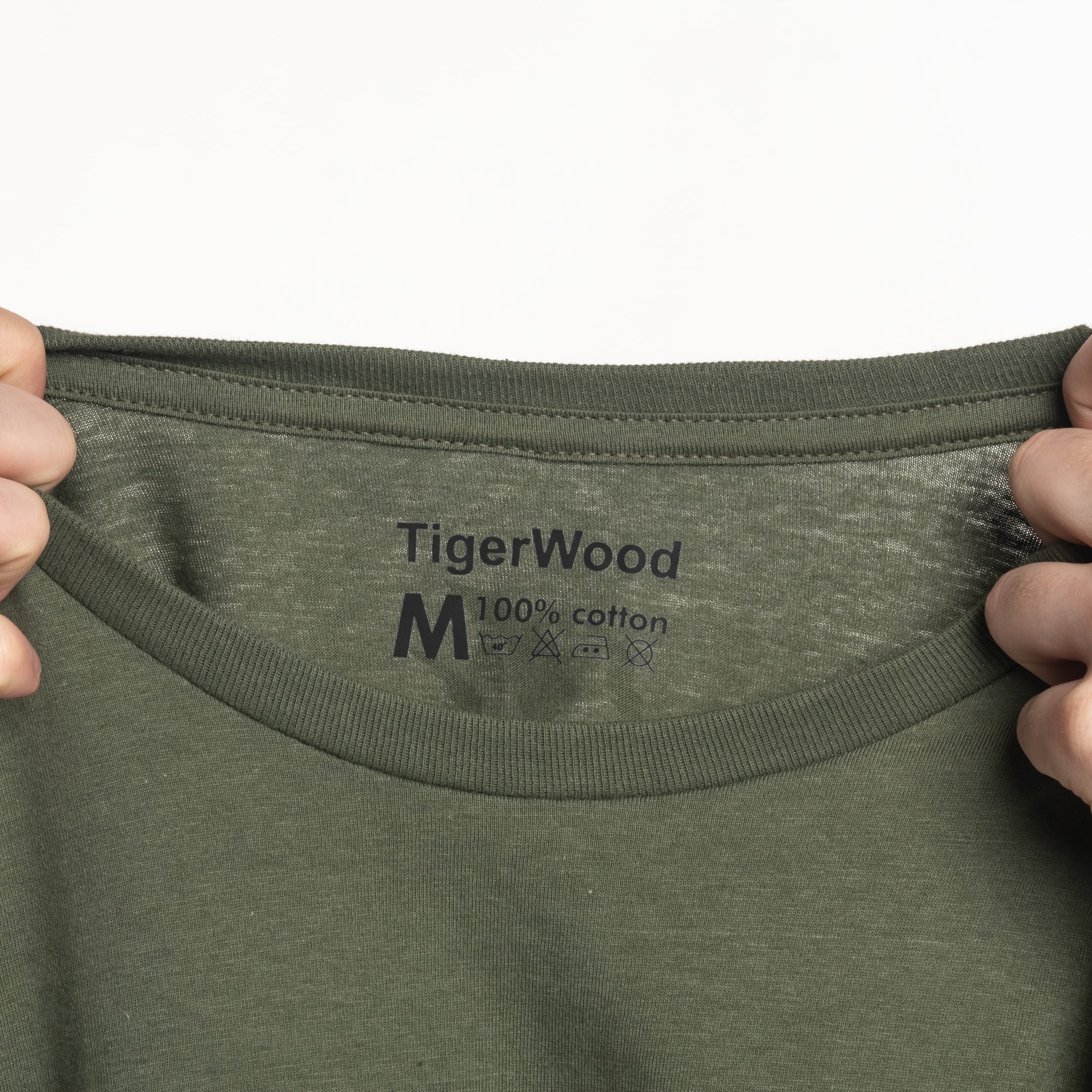 TigerWood - Punisher Military T-Shirt - Olive