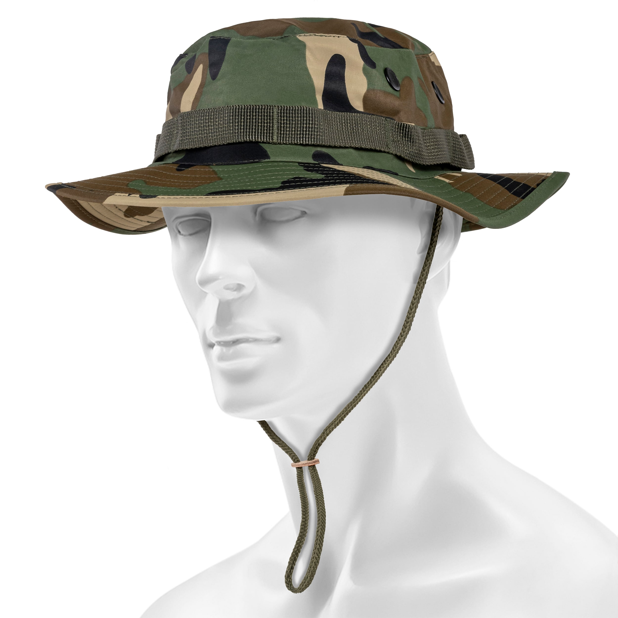 Mil-Tec - US GI Boonie Trilaminat - Hut - Woodland