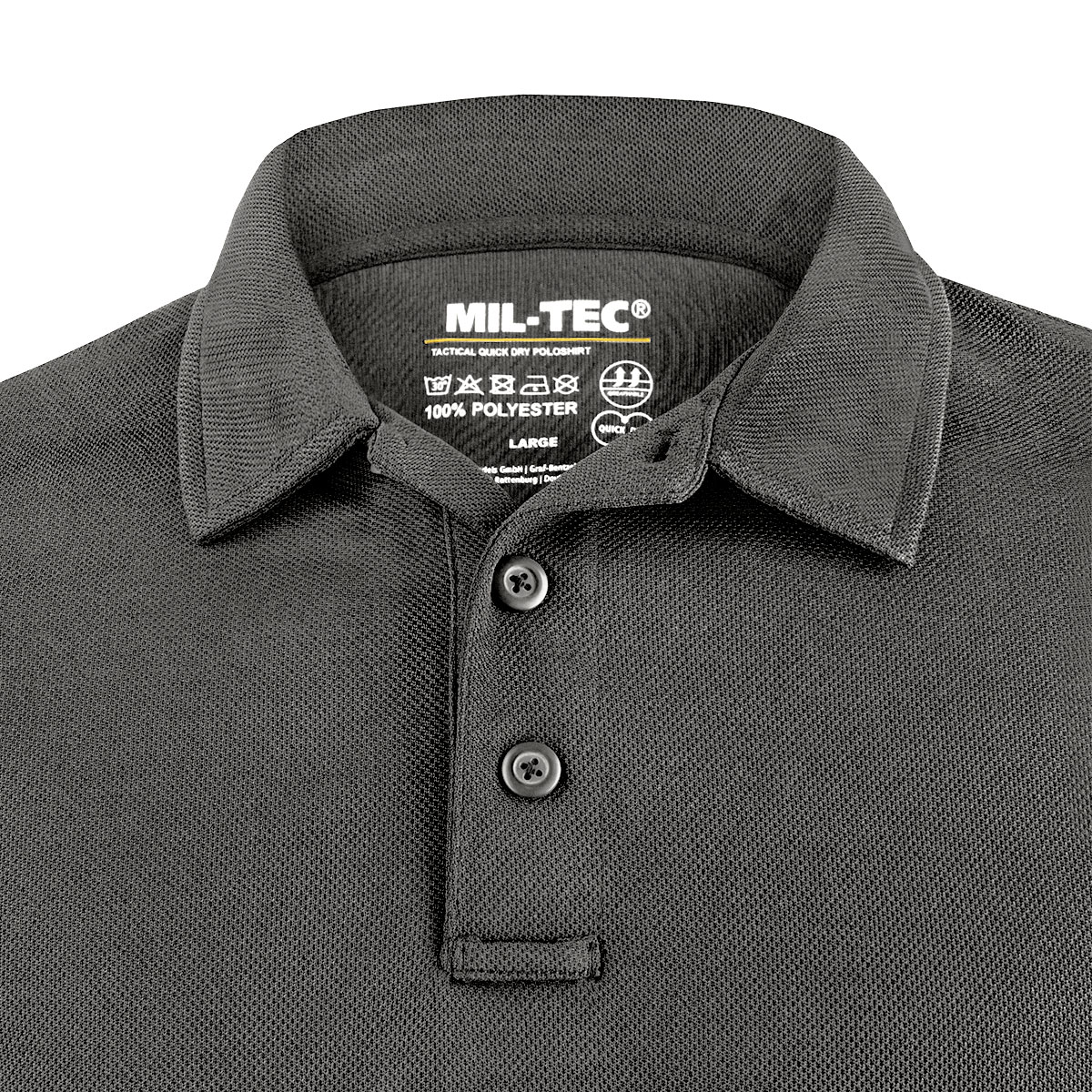 Mil-Tec - Tactical Quickdry - Poloshirt - Urban Grey