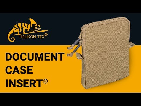 Helikon-Tex - Document Case Insert - Dokumententasche - Black 